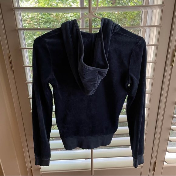 Juicy Couture Classic Velour Sweatshirt - Picture 6 of 9